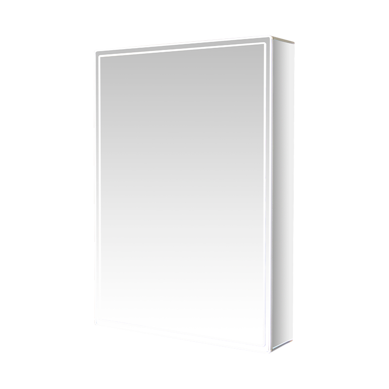 کابینت آینه حمام ال ای دی تک در با آینه آرایش ضد مه کابینت آینه حمام ال ای دی تک در با آینه آرایش ضد مه